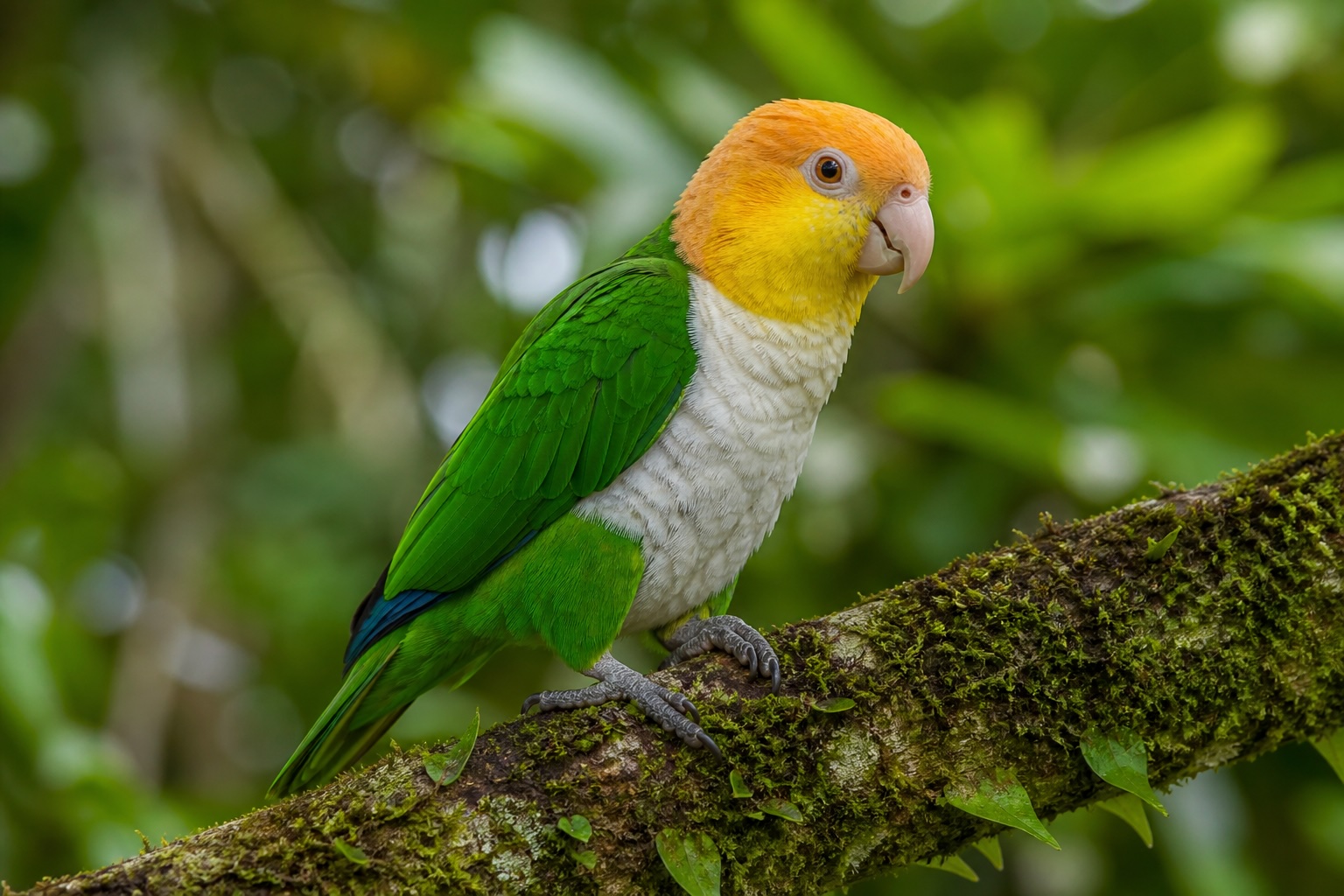 White-bellied Caique photo